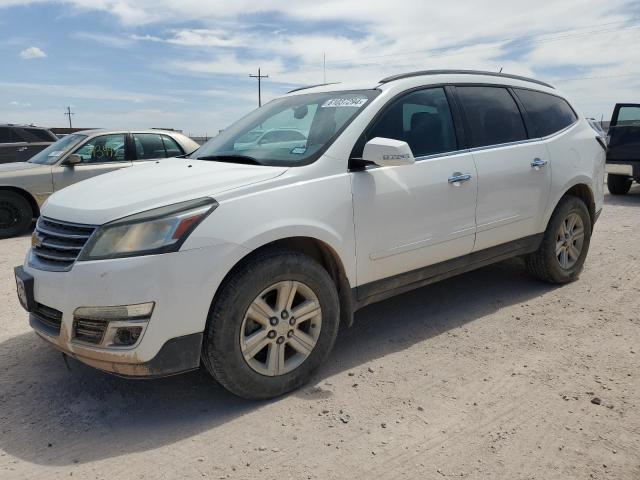  CHEVROLET TRAVERSE 2014 White