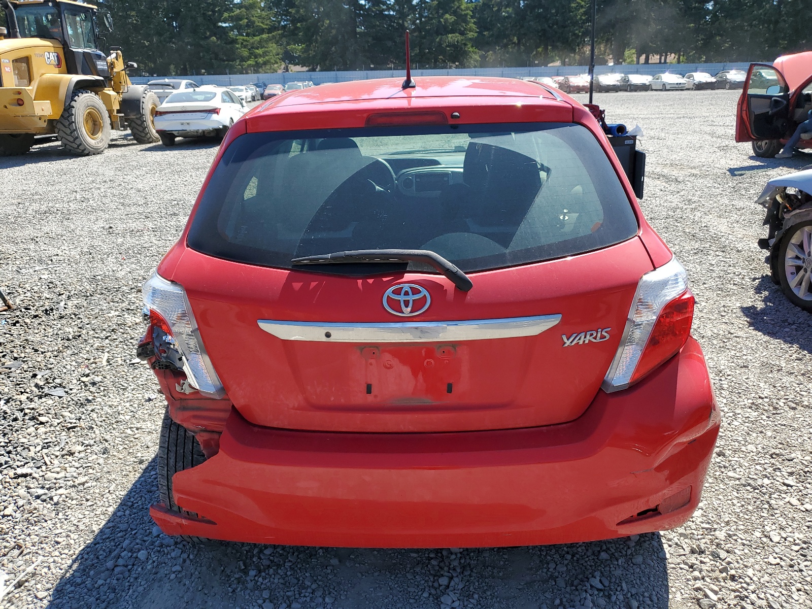 JTDKTUD32CD501240 2012 Toyota Yaris