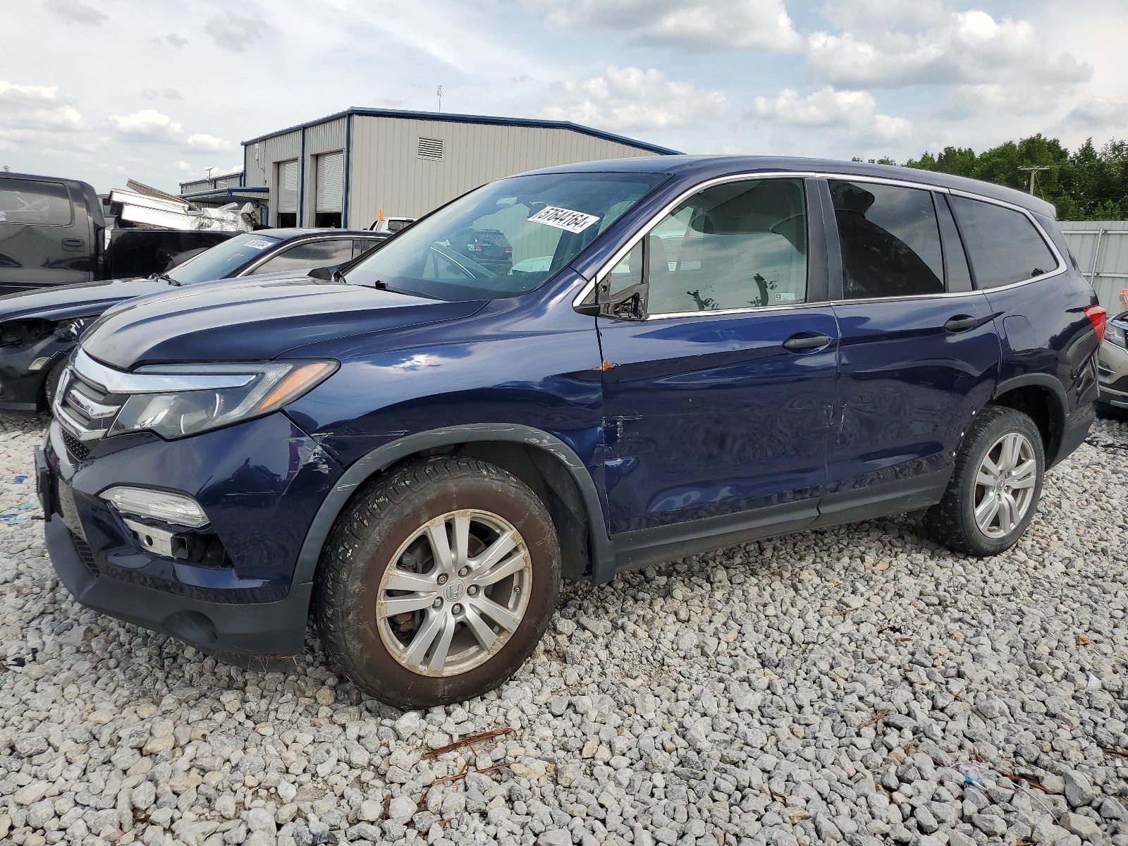 2018 Honda Pilot Lx vin: 5FNYF6H1XJB044169