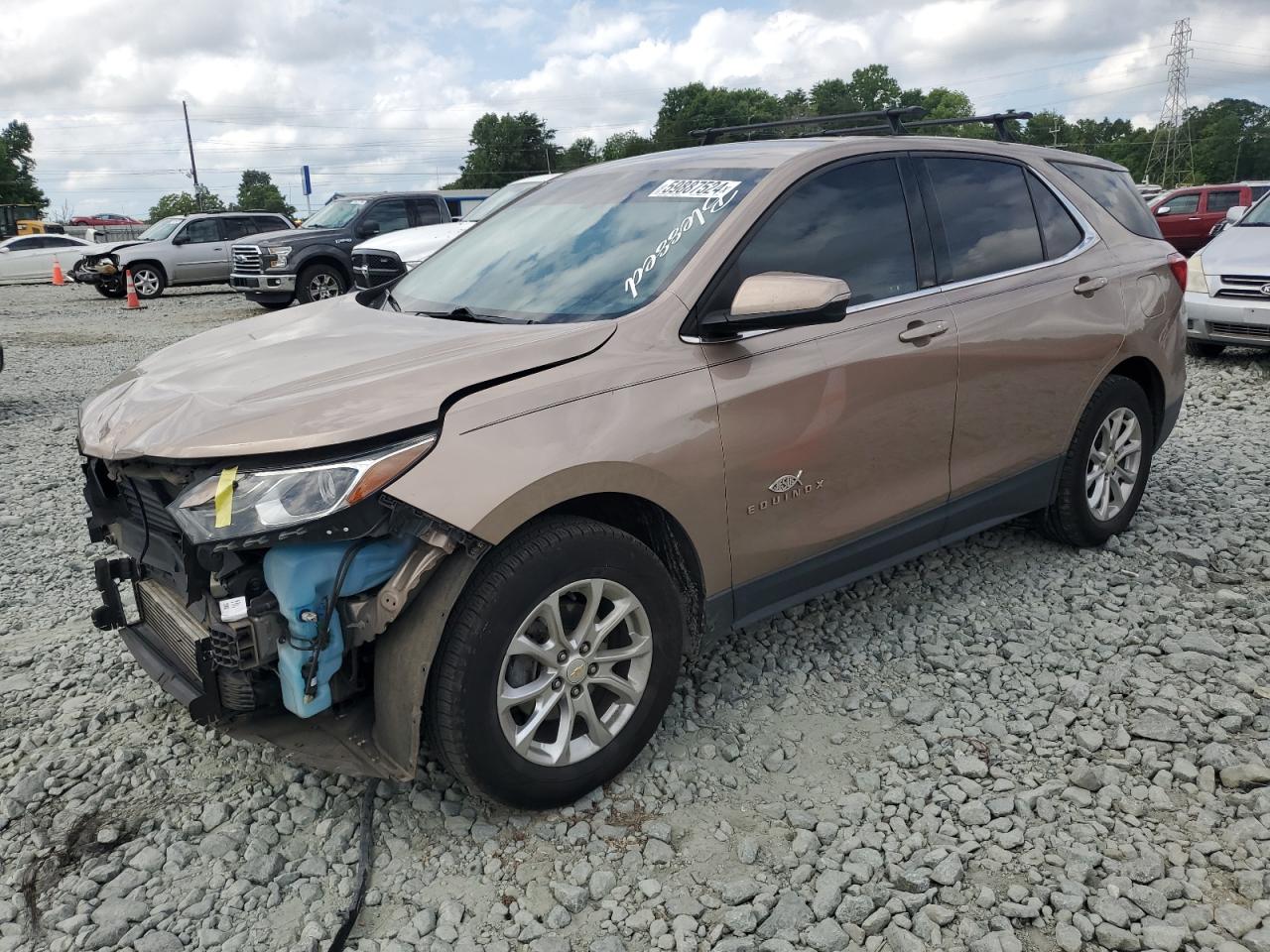 2019 Chevrolet Equinox Lt VIN: 2GNAXUEV9K6230293 Lot: 59887524