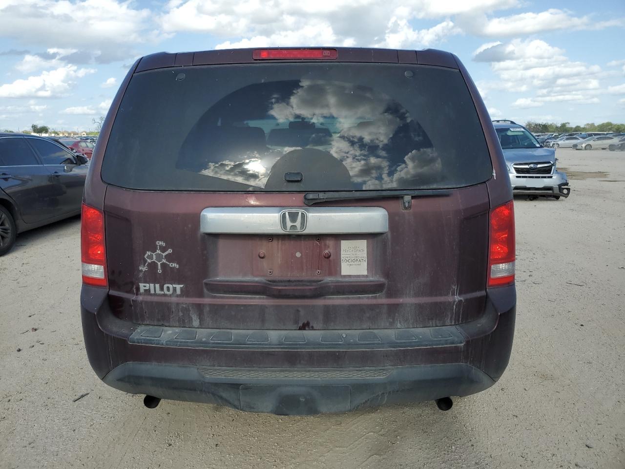 2013 Honda Pilot Exl VIN: 5FNYF3H55DB035949 Lot: 59285124