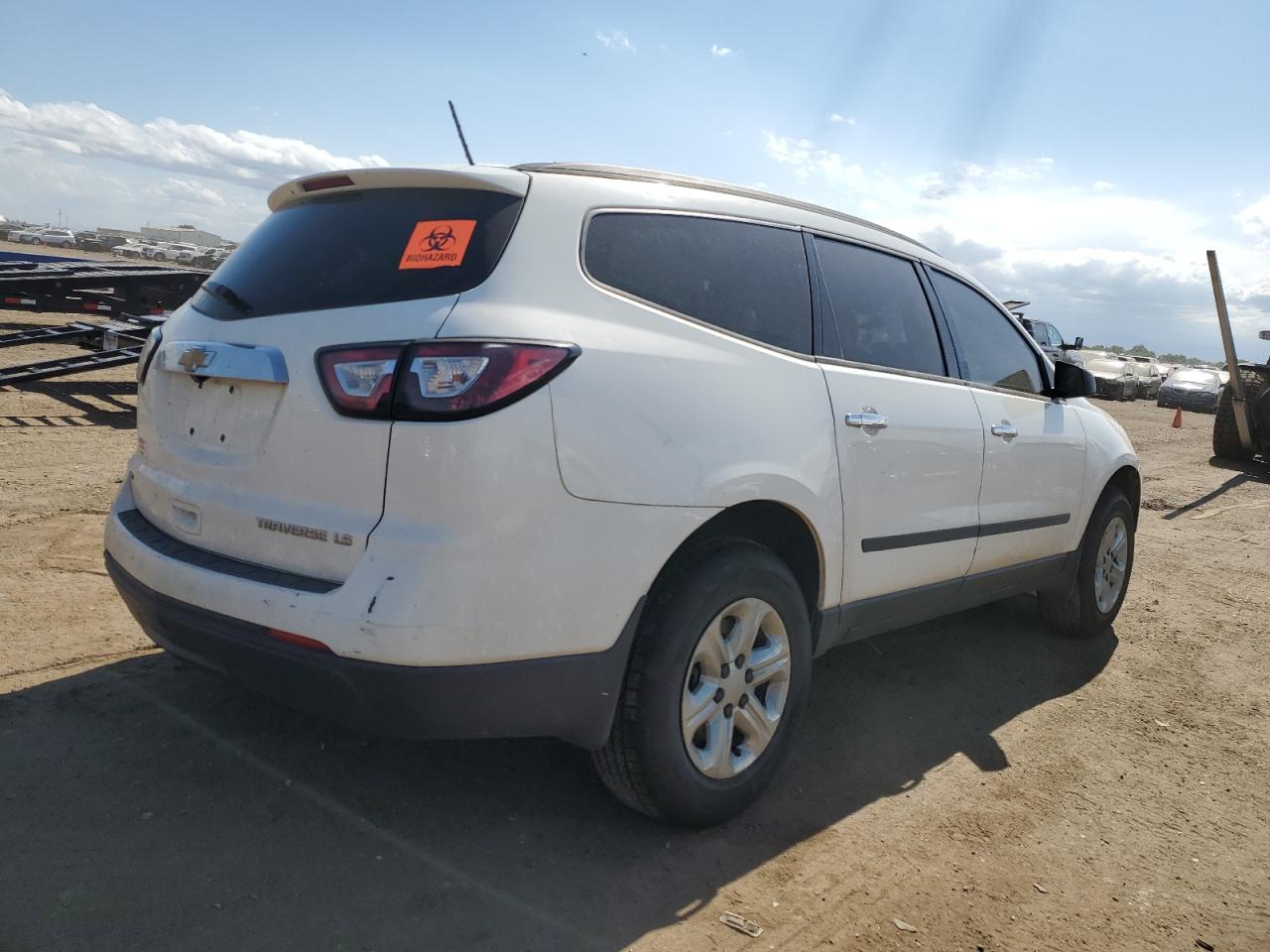 2013 Chevrolet Traverse Ls VIN: 1GNKVFKD0DJ110289 Lot: 59137494