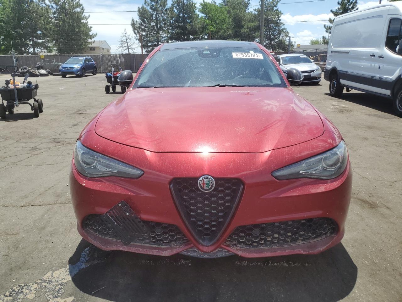 VIN ZARFAEEN4H7560430 2017 ALFA ROMEO GIULIA no.5