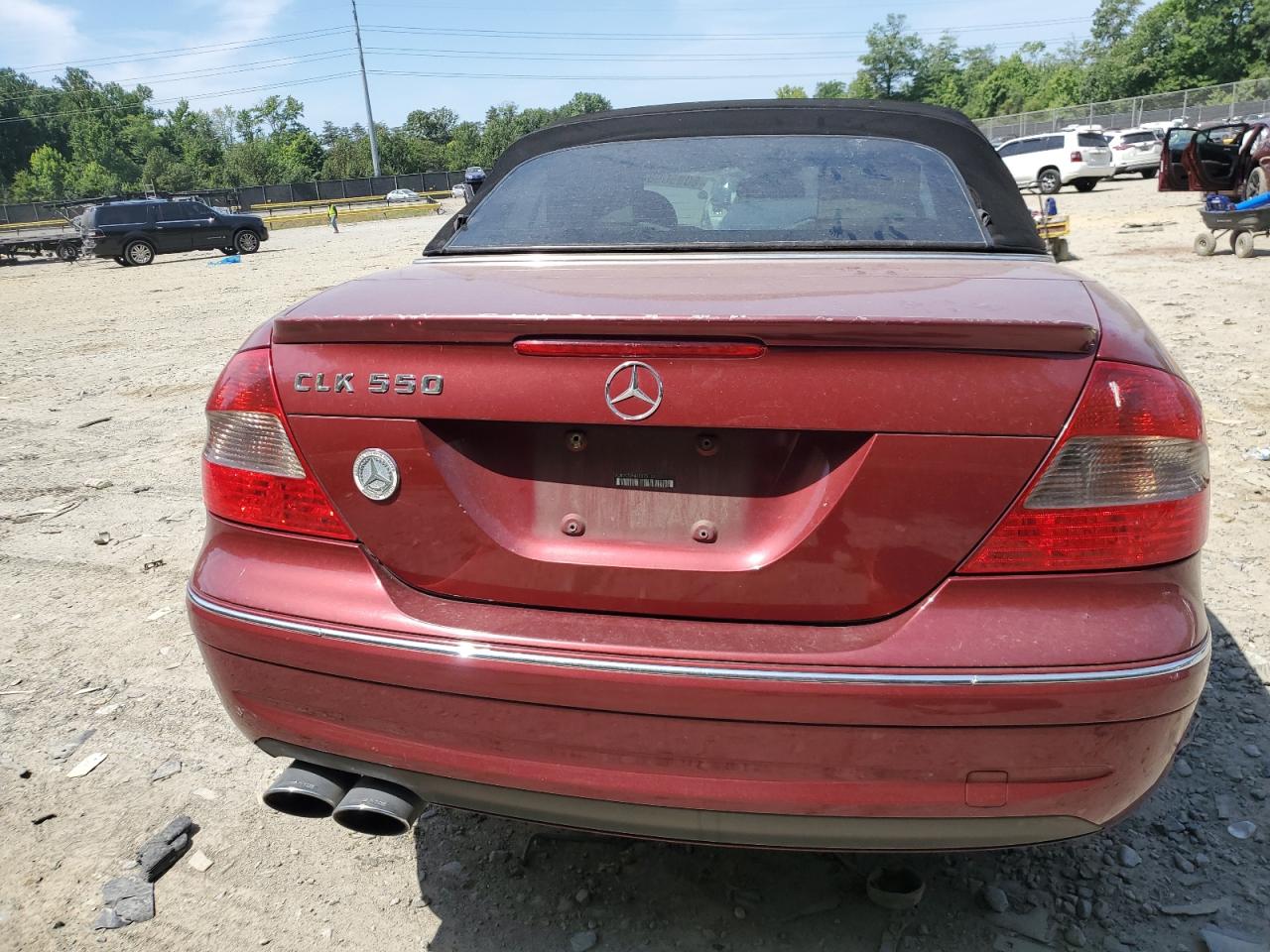 2007 Mercedes-Benz Clk 550 VIN: WDBTK72F47T075177 Lot: 60850984