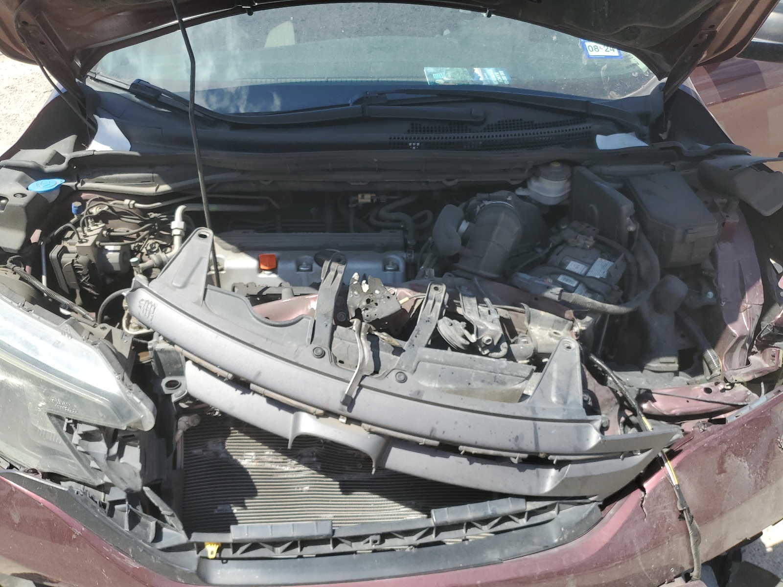 5J6RM3H37EL044122 2014 Honda Cr-V Lx