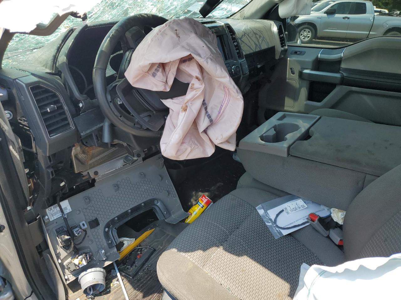 2017 Ford F150 Super Cab VIN: 1FTEX1E85HFC44662 Lot: 59528404