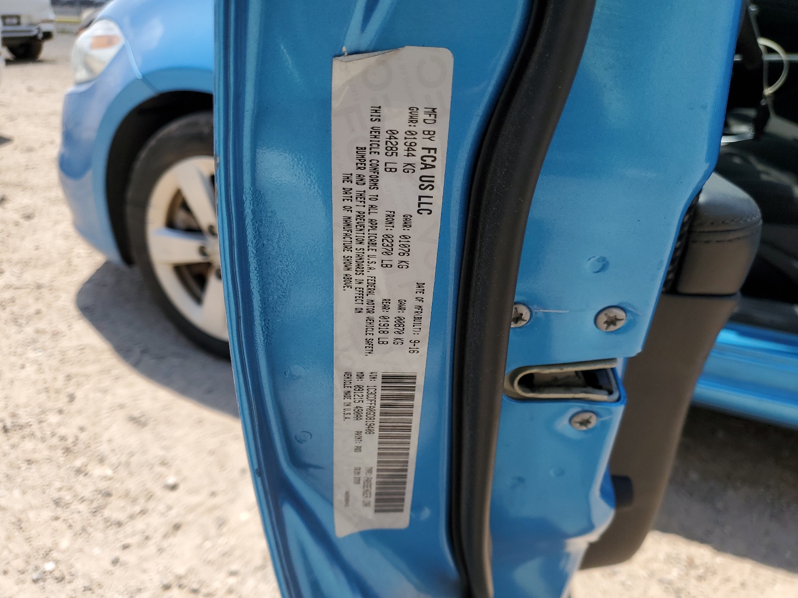 1C3CDFFA0GD819408 2016 Dodge Dart Sxt Sport