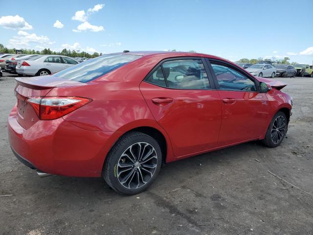  TOYOTA COROLLA 2015 Красный