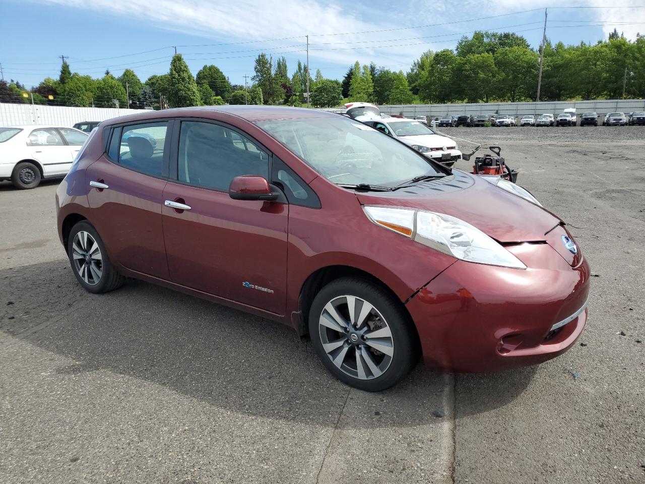 2017 Nissan Leaf S VIN: 1N4BZ0CP6HC307017 Lot: 60066974