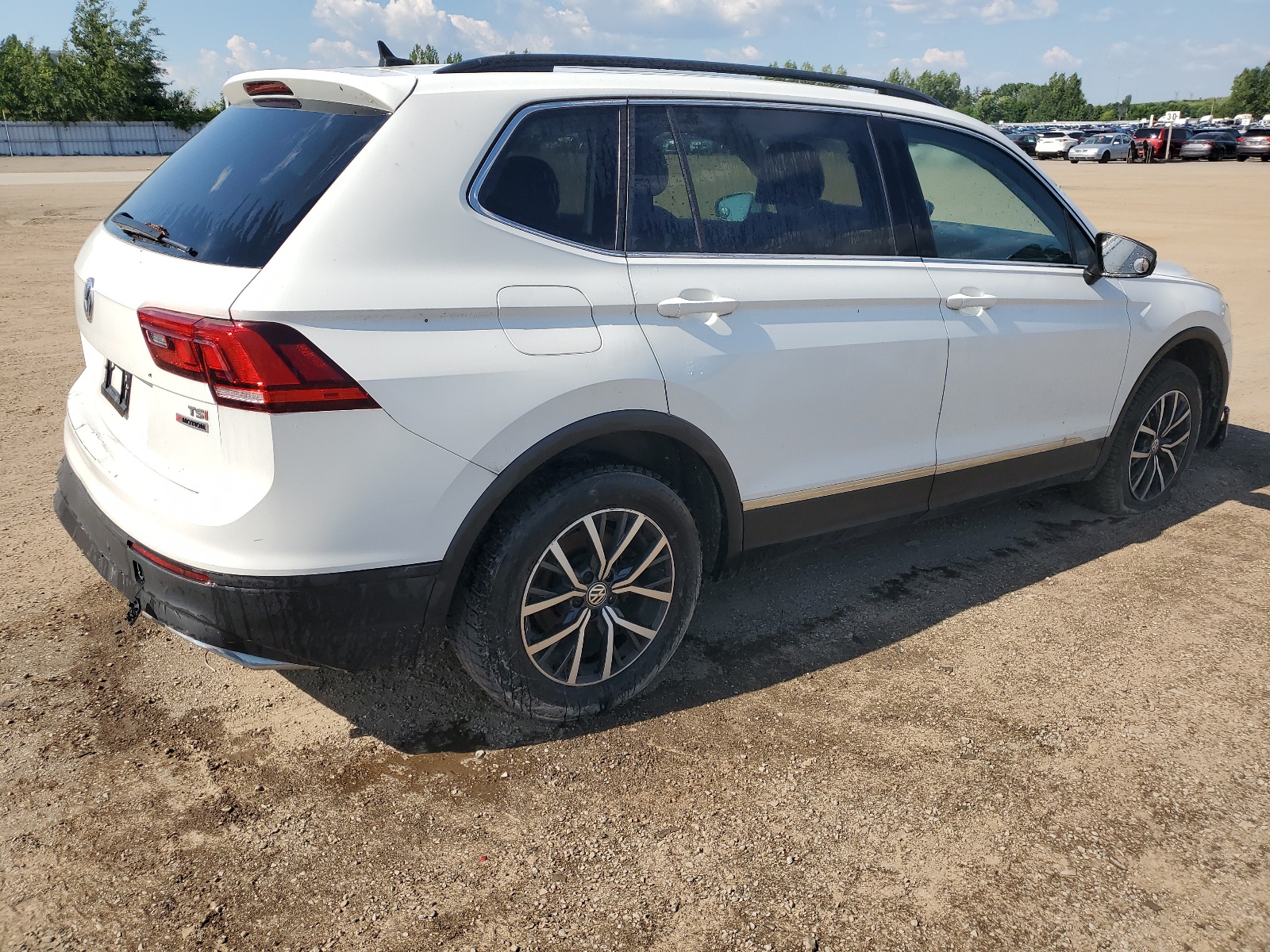 2018 Volkswagen Tiguan Se vin: 3VV2B7AXXJM049407