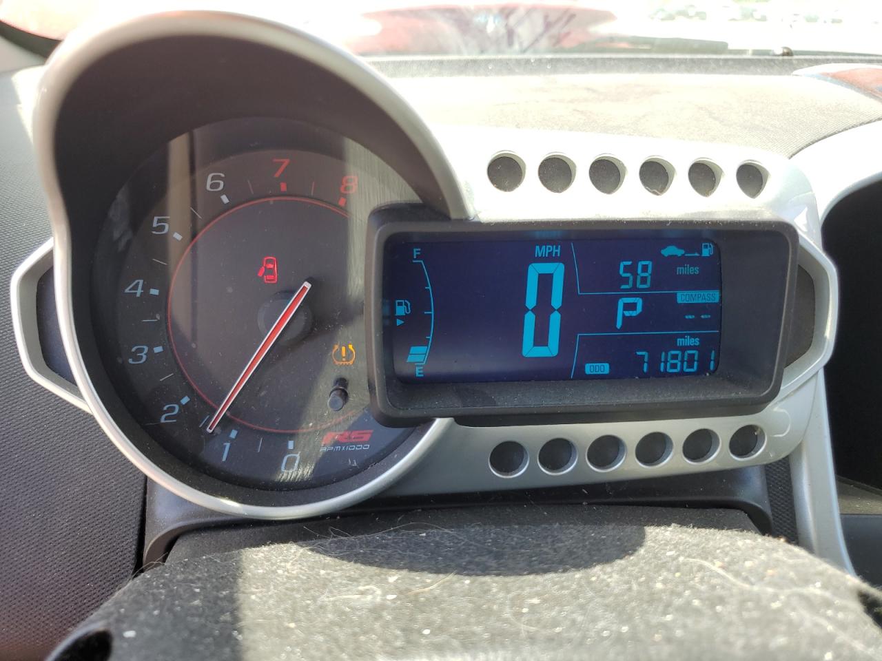 2015 Chevrolet Sonic Rs VIN: 1G1JG6SB1F4135547 Lot: 57491784