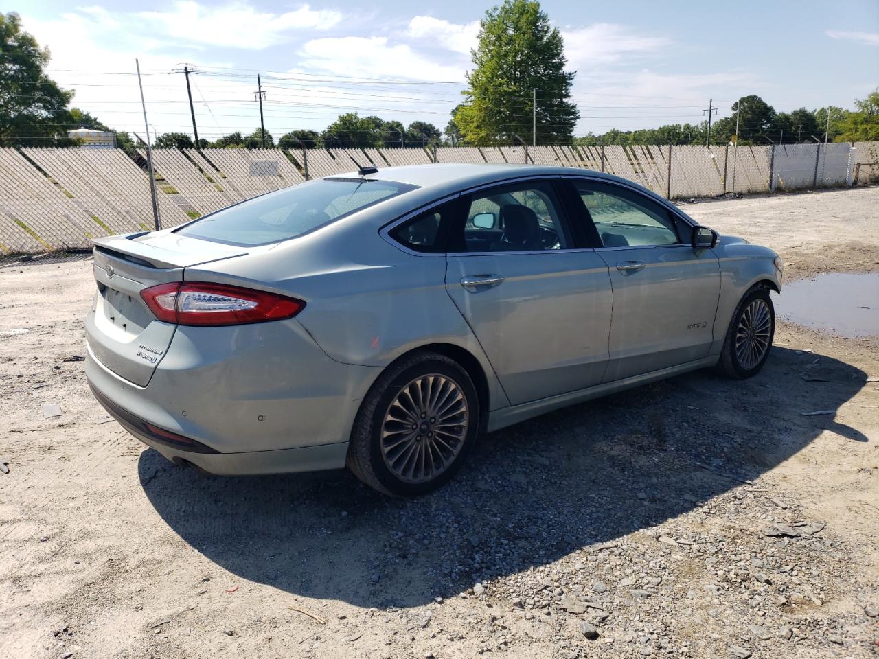 2013 Ford Fusion Titanium Hev VIN: 3FA6P0RU7DR338826 Lot: 60720394