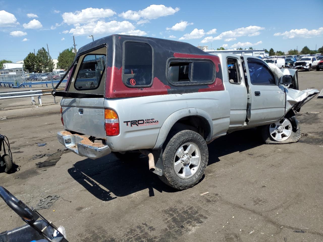 2002 Toyota Tacoma Xtracab VIN: 5TEWN72N92Z059810 Lot: 59825414