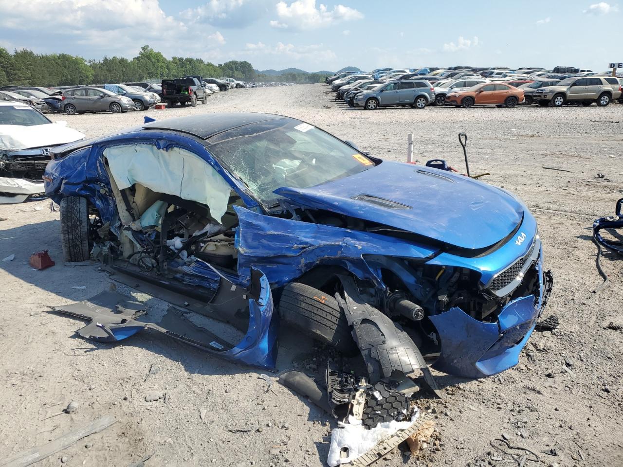 2023 Kia Stinger Gt Line VIN: KNAE35LD2P6122954 Lot: 58825344