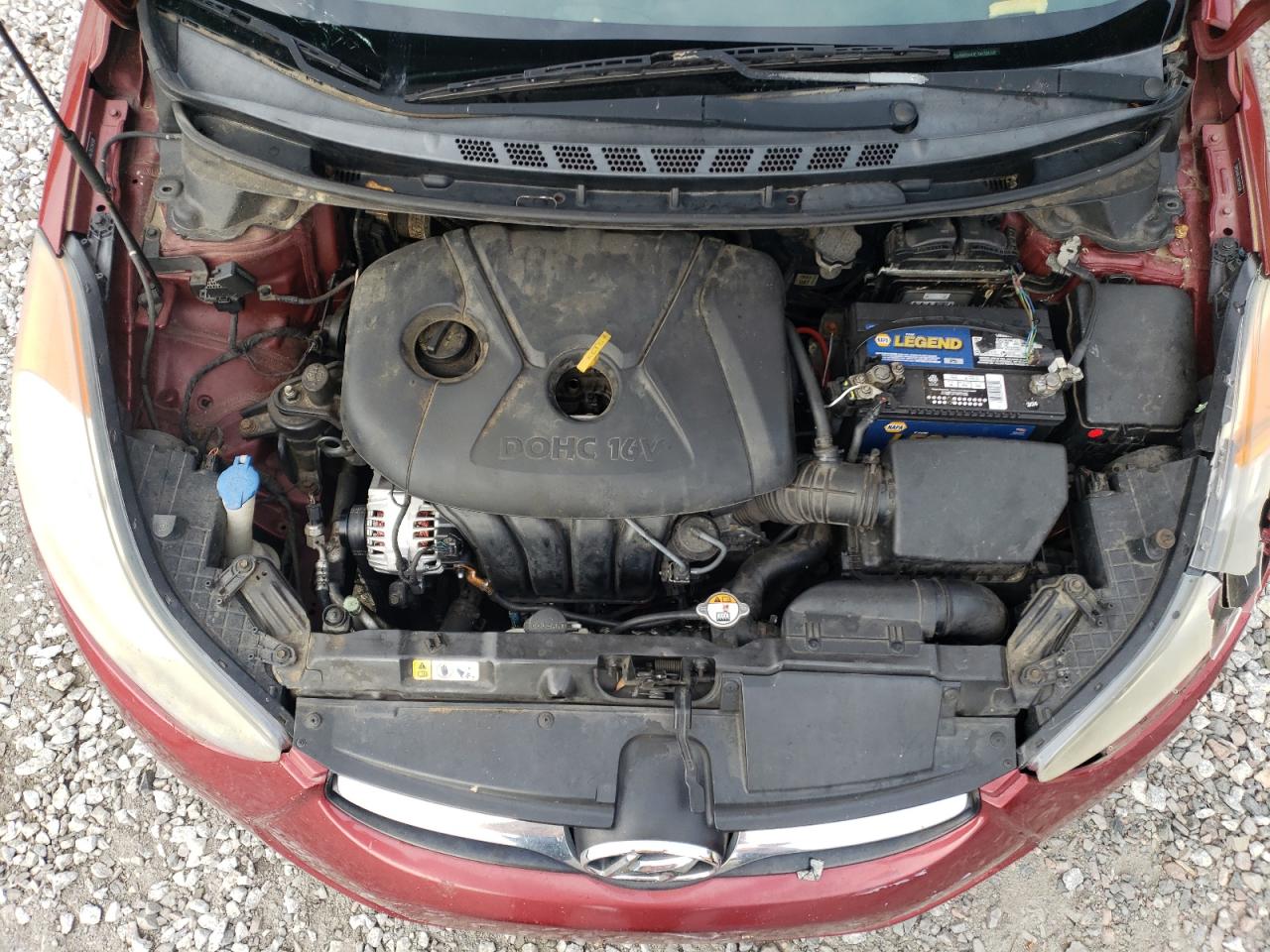 2013 Hyundai Elantra Gls VIN: 5NPDH4AE7DH394598 Lot: 60293464