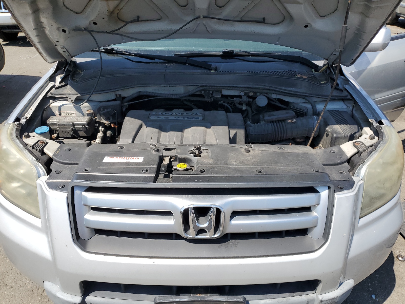 2HKYF18686H542569 2006 Honda Pilot Ex