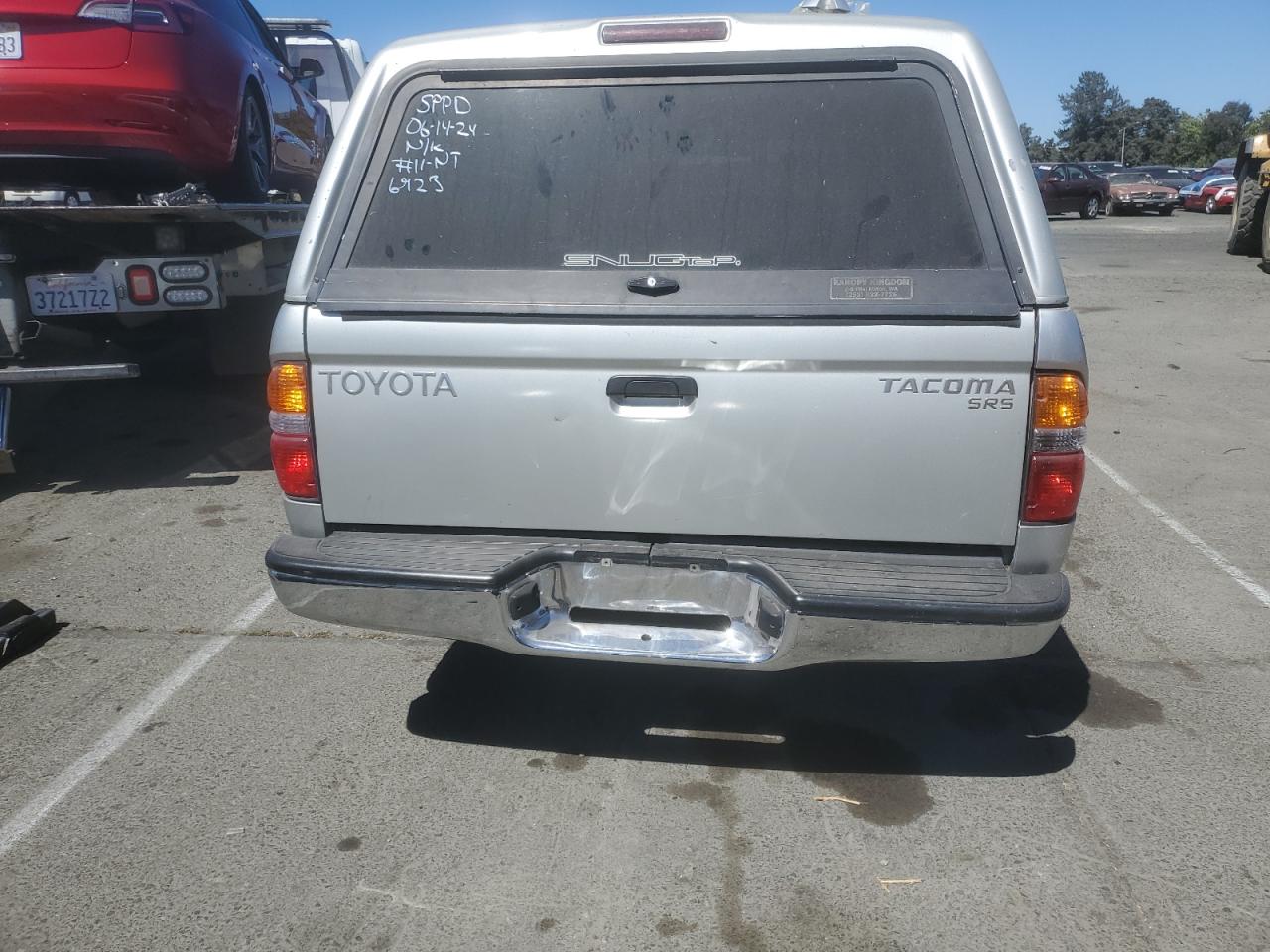 2001 Toyota Tacoma Xtracab VIN: 5TEVL52N91Z720644 Lot: 59746834