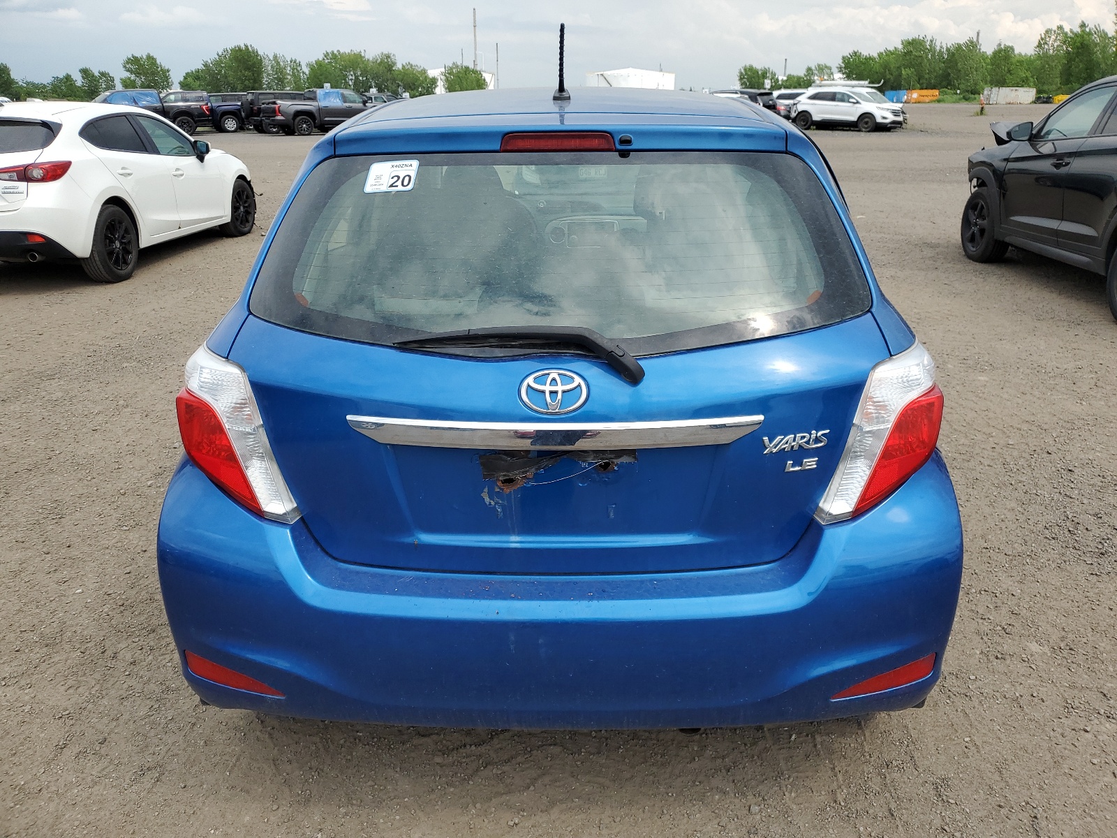 JTDKTUD37DD562830 2013 Toyota Yaris