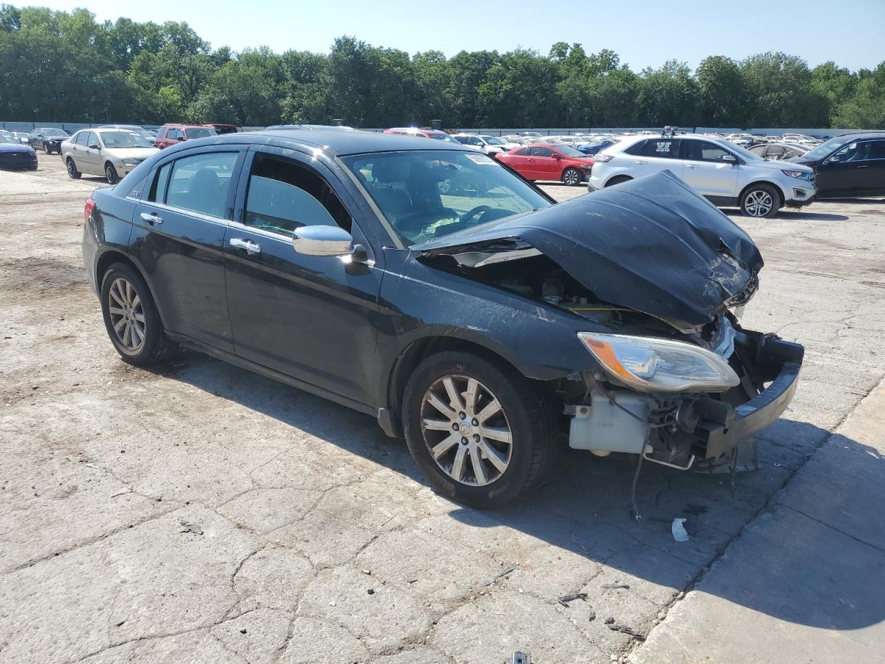 2014 Chrysler 200 Limited VIN: 1C3CCBCG7EN158732 Lot: 58862374