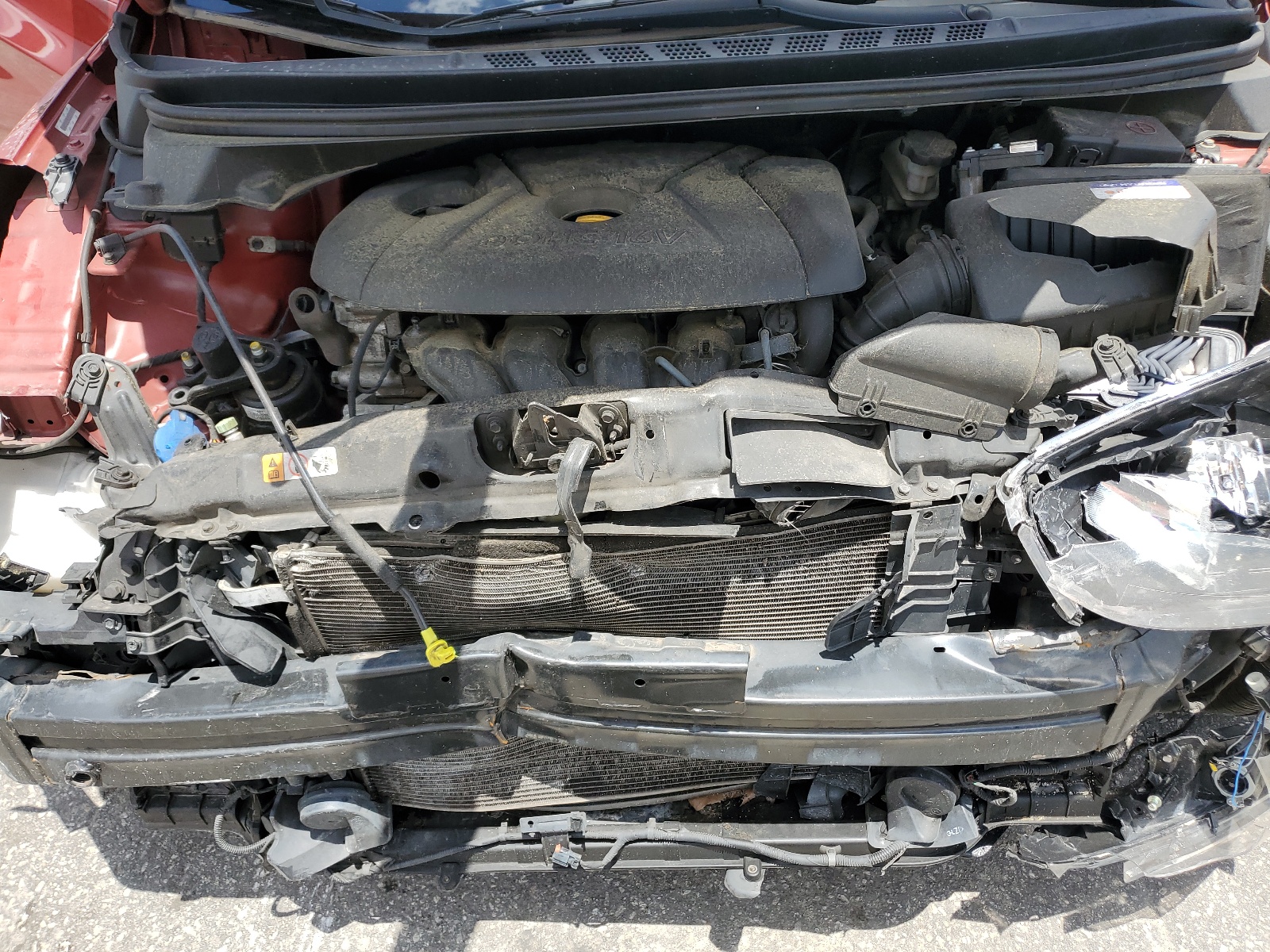 KMHDH4AE8CU414681 2012 Hyundai Elantra Gls