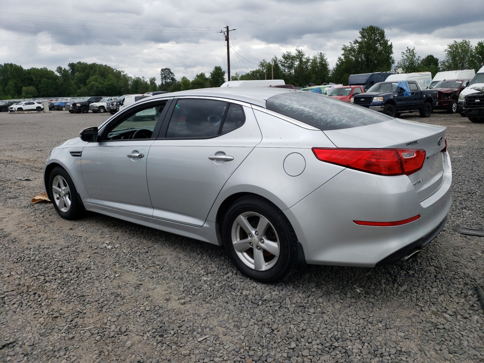 5XXGM4A70FG440037 2015 Kia Optima Lx