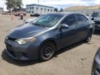 2014 Toyota Corolla L en Venta en Albuquerque, NM - Hail