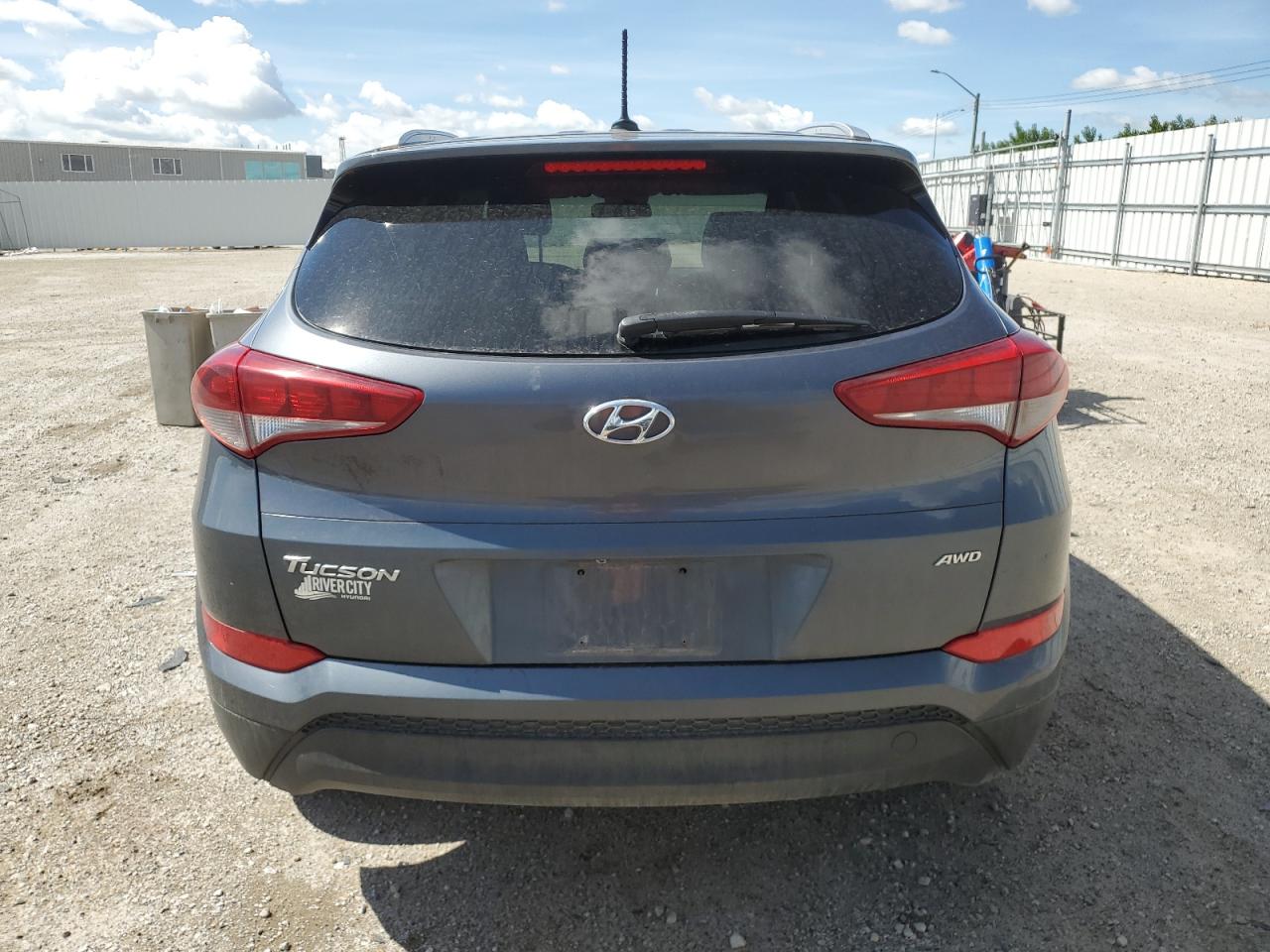 2017 Hyundai Tucson Limited VIN: KM8J3CA46HU331020 Lot: 58705024