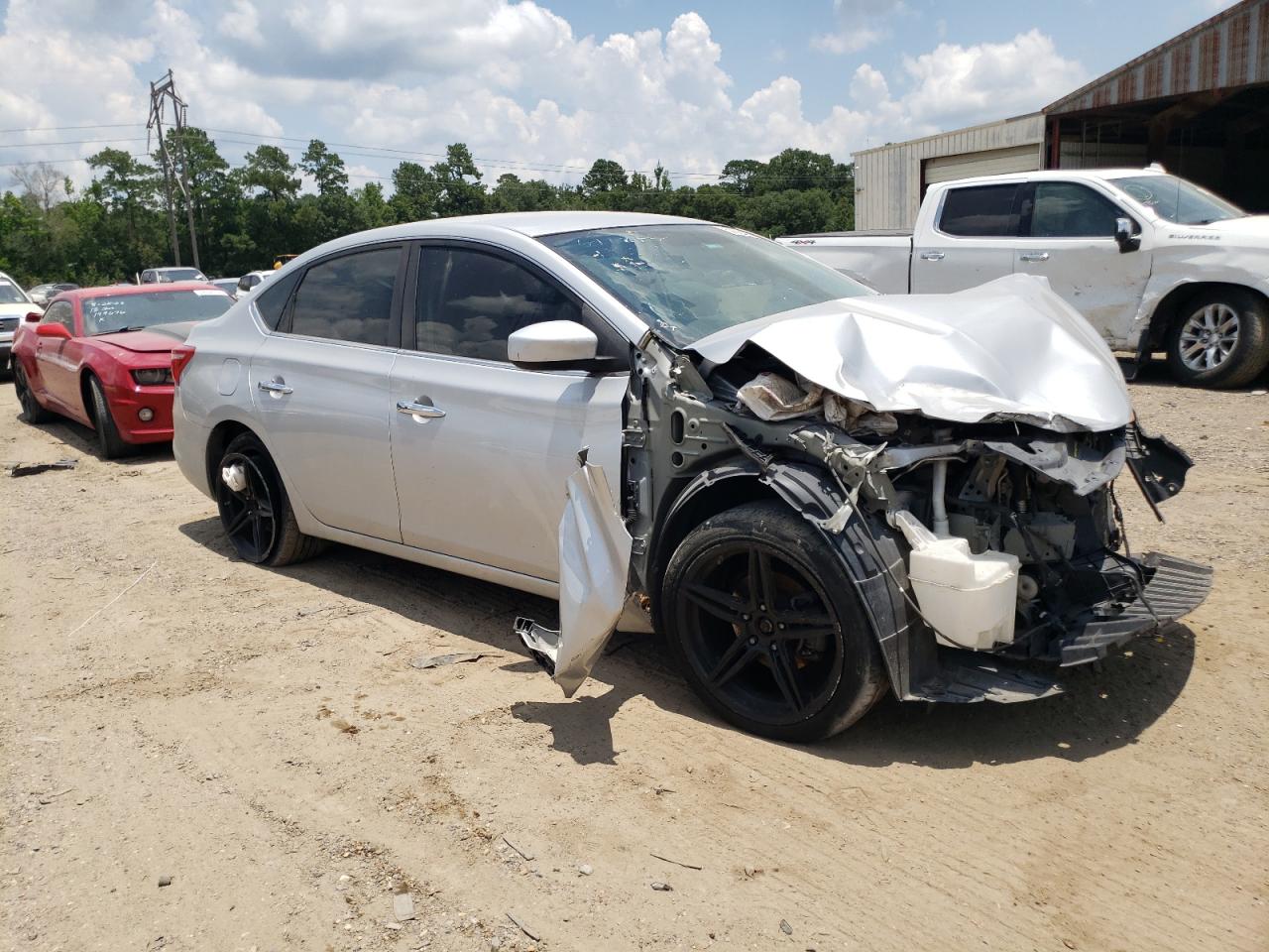 2018 Nissan Sentra S VIN: 3N1AB7AP6JY241168 Lot: 59864724