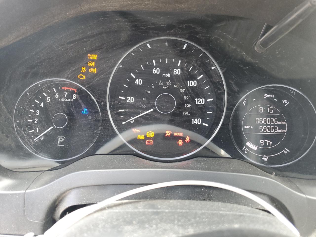 2017 Honda Hr-V Exl VIN: 3CZRU5H79HM724914 Lot: 58922454