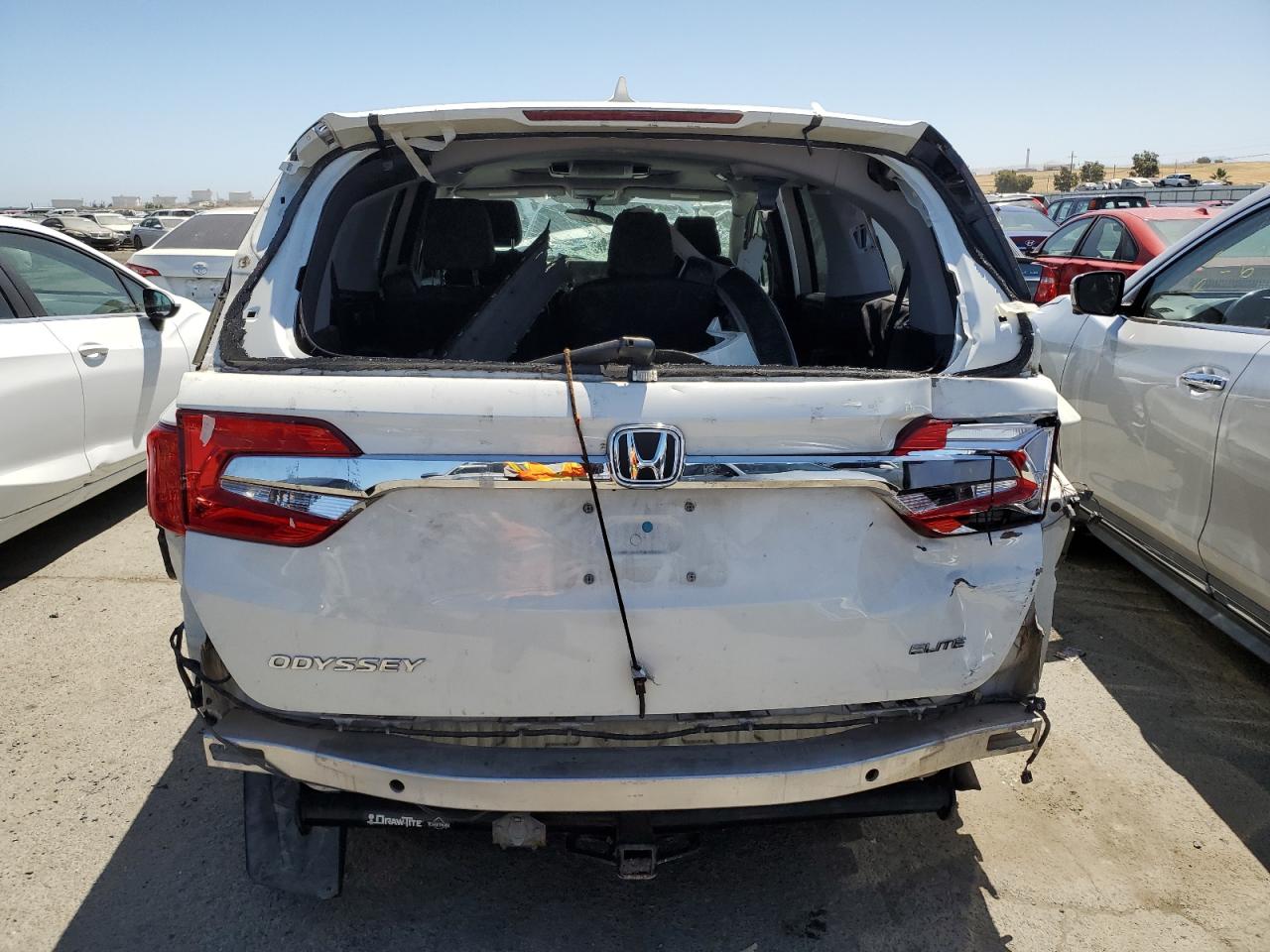 2019 Honda Odyssey Elite VIN: 5FNRL6H92KB032070 Lot: 57777024