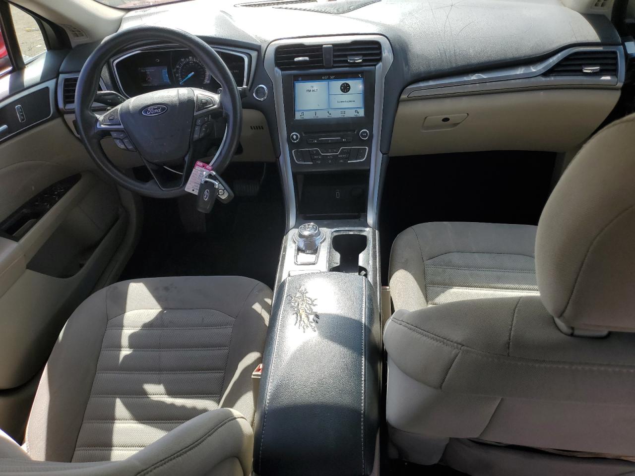 2017 Ford Fusion Se VIN: 3FA6P0HD1HR274578 Lot: 58862584