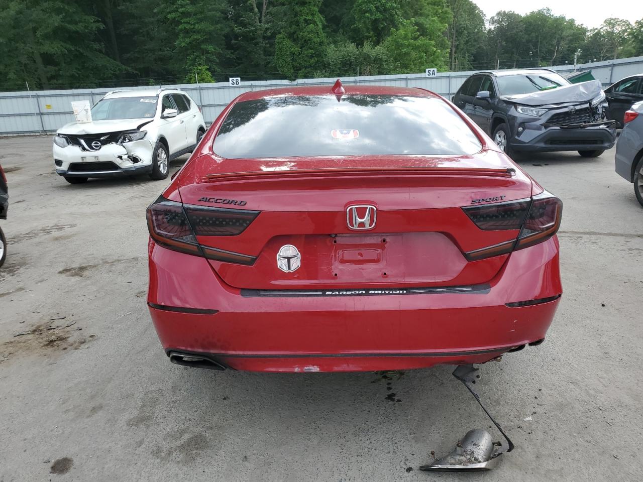 2018 Honda Accord Sport VIN: 1HGCV1F39JA205805 Lot: 59393864