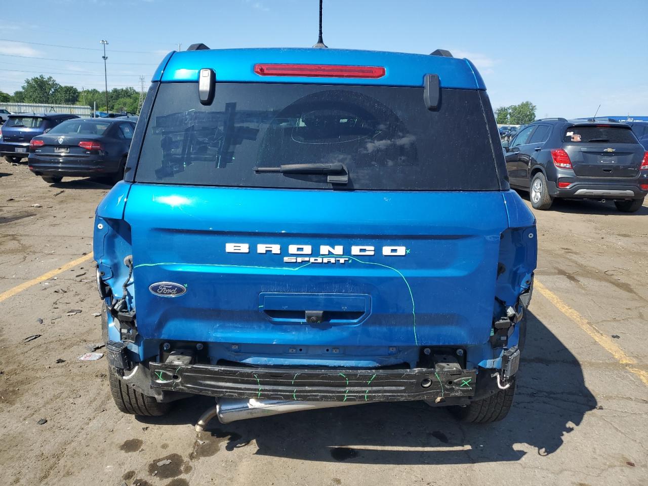 2022 Ford Bronco Sport Big Bend VIN: 3FMCR9B6XNRD03640 Lot: 58628324