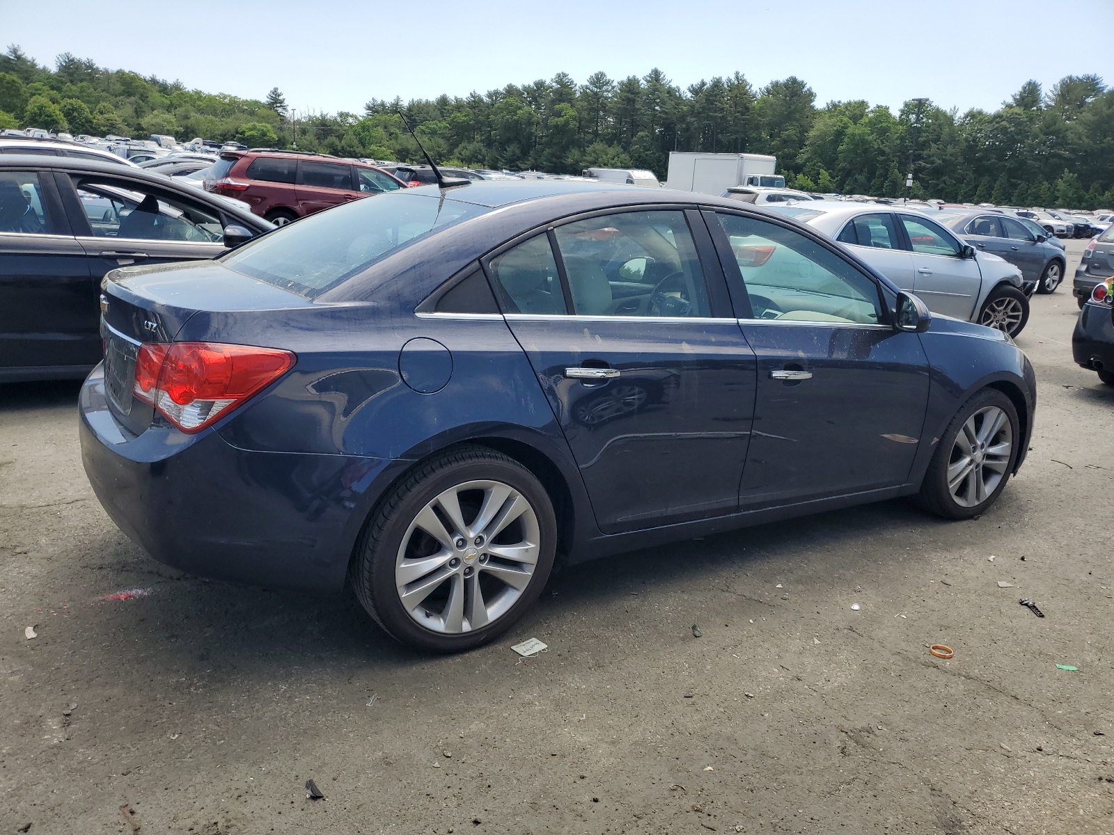 1G1PH5S99B7141183 2011 Chevrolet Cruze Ltz