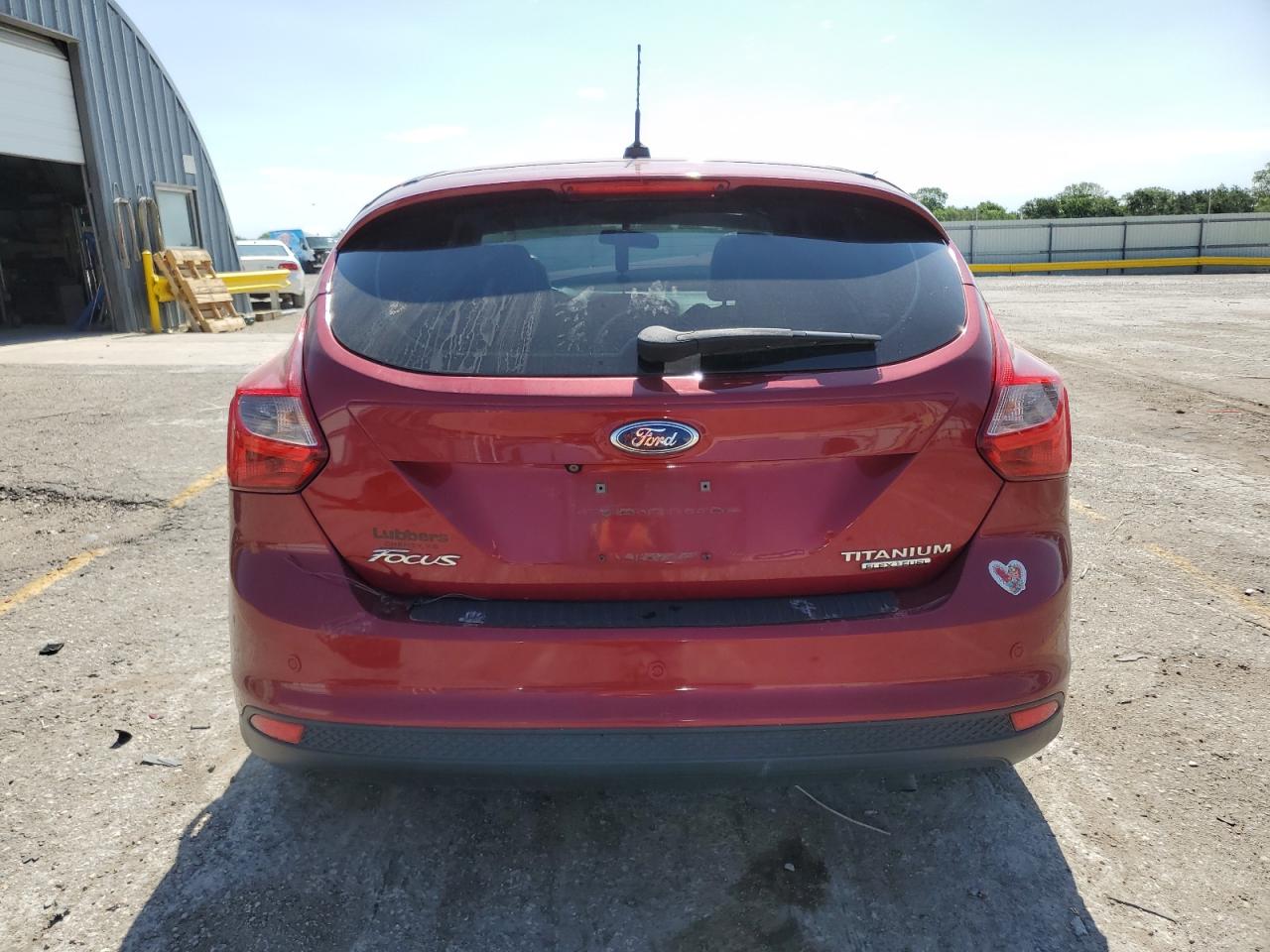 2014 Ford Focus Titanium VIN: 1FADP3N23EL403796 Lot: 57556074