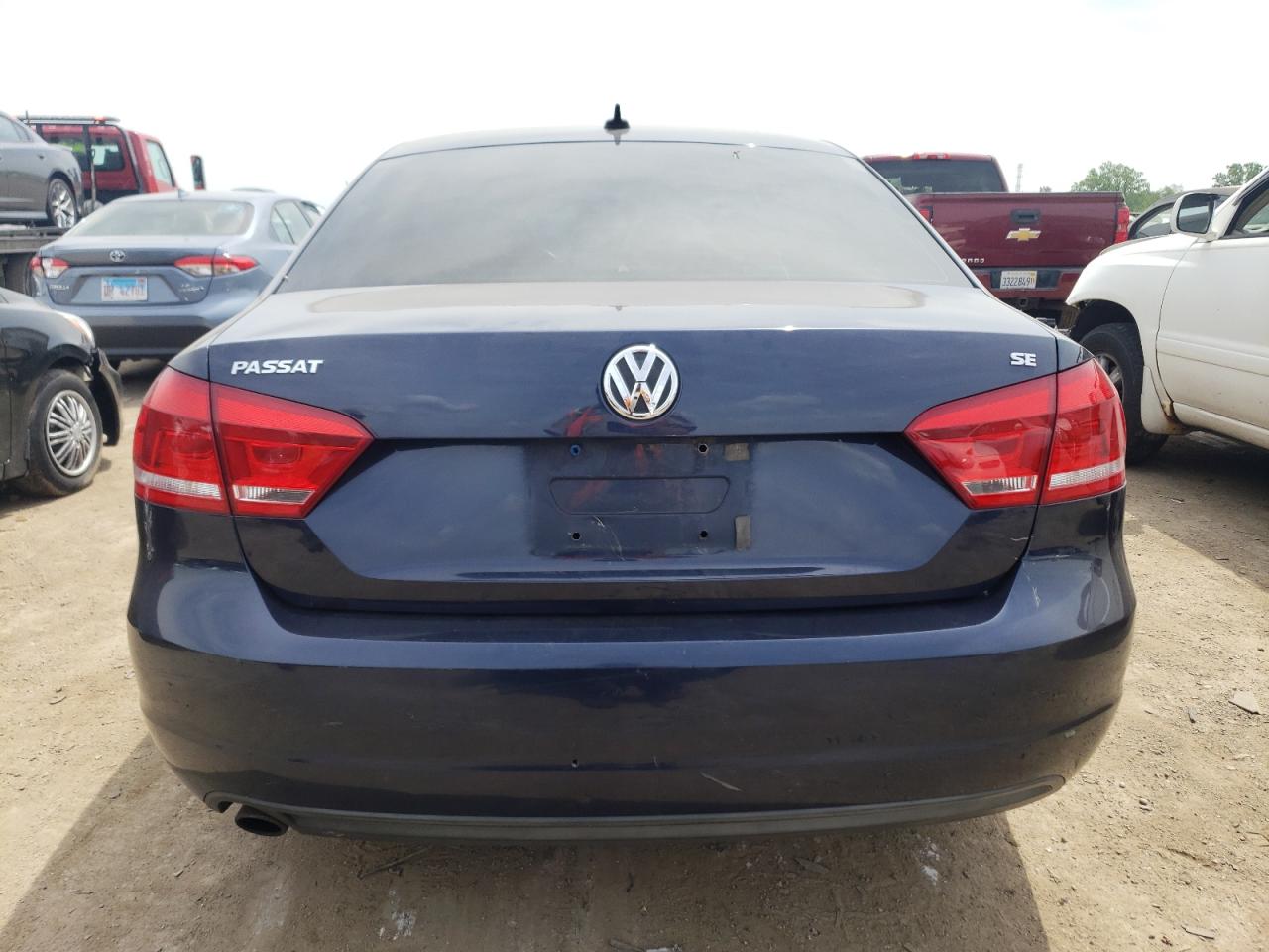 2012 Volkswagen Passat Se VIN: 1VWBH7A39CC039284 Lot: 56284644