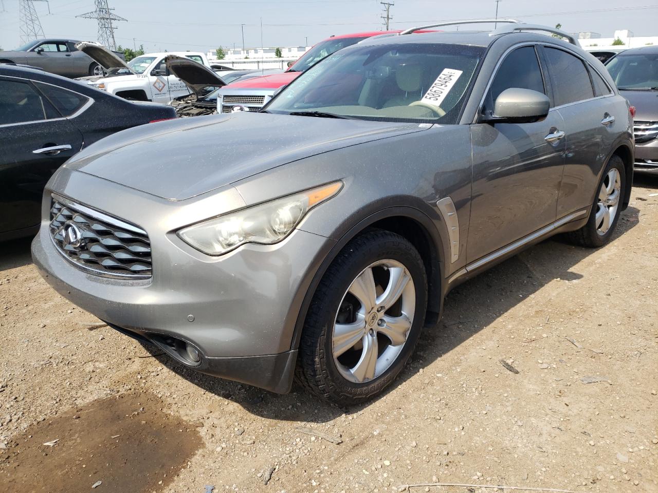 2010 Infiniti Fx35 VIN: JN8AS1MW3AM850464 Lot: 58679464