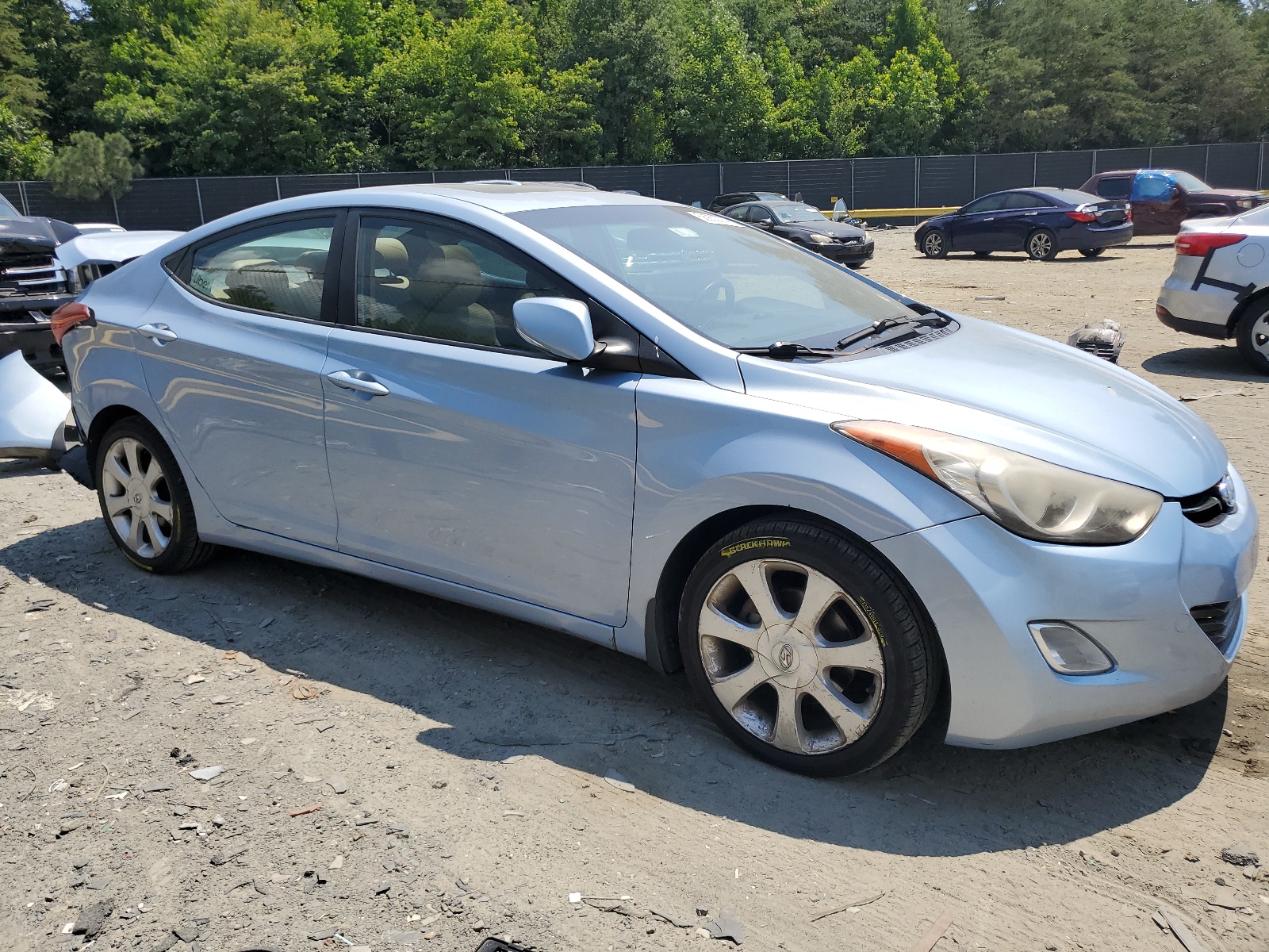 KMHDH4AE6CU491212 2012 Hyundai Elantra Gls