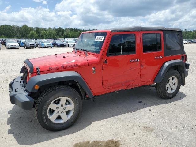 Parquets JEEP WRANGLER 2016 Czerwony