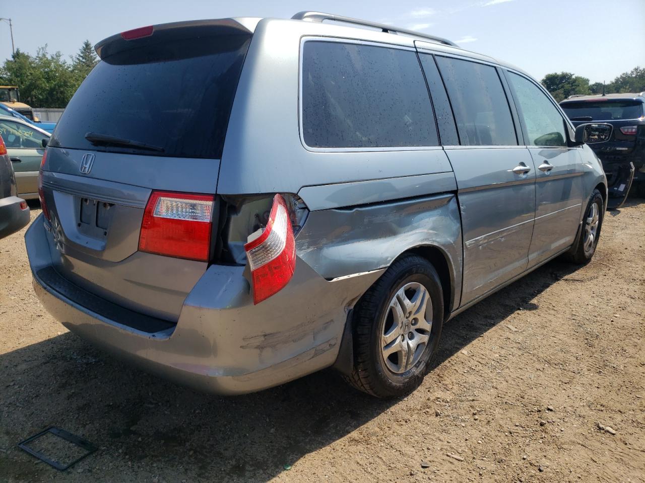 2007 Honda Odyssey Exl VIN: 5FNRL38767B015602 Lot: 59934774