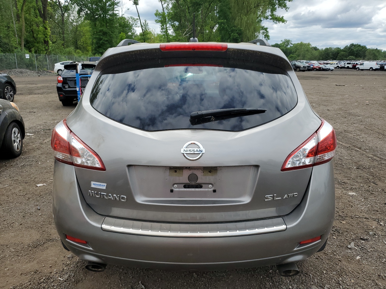 JN8AZ1MW8BW168407 2011 Nissan Murano S