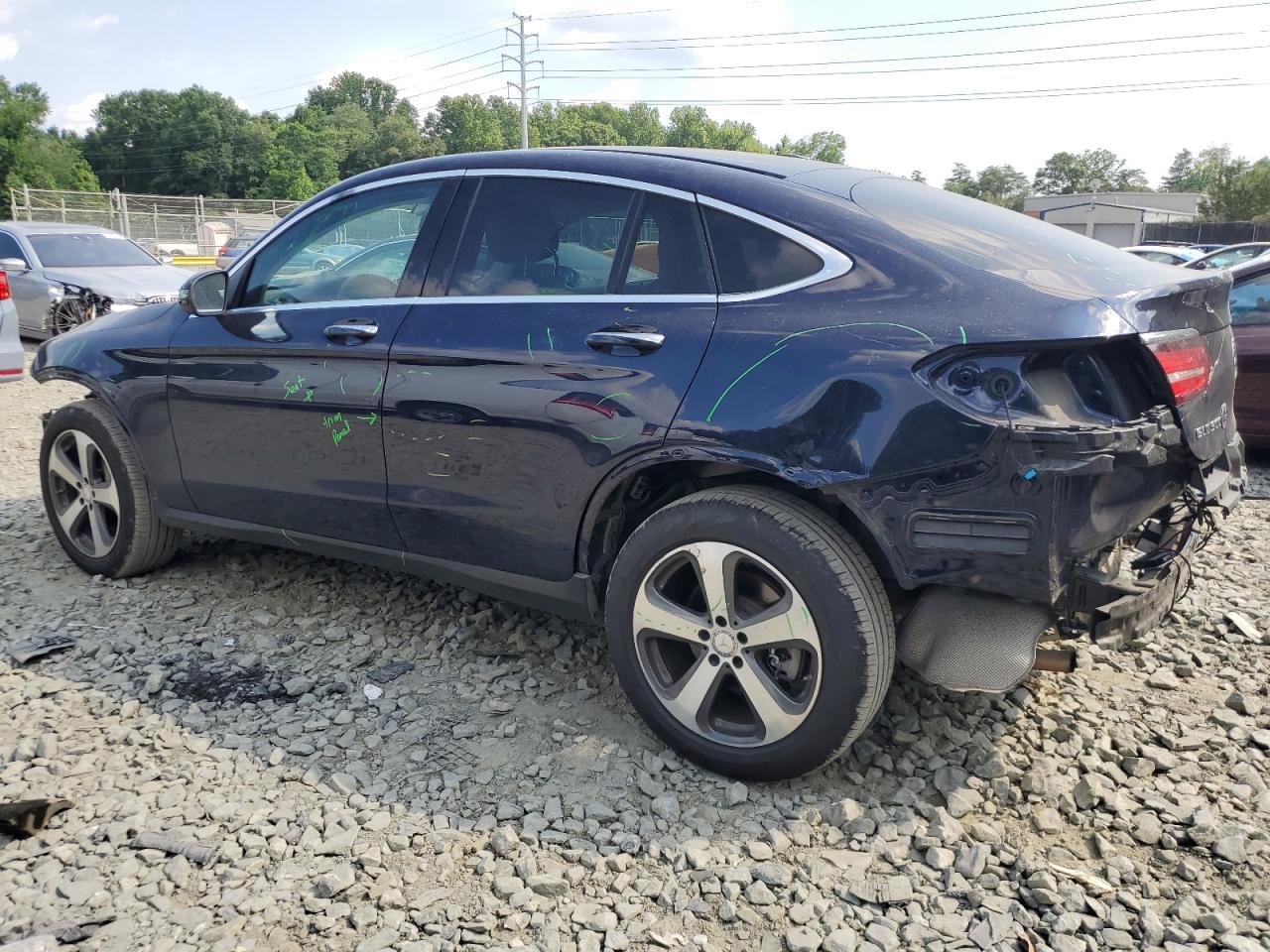 2017 Mercedes-Benz Glc Coupe 300 4Matic VIN: WDC0J4KB9HF152882 Lot: 59290984