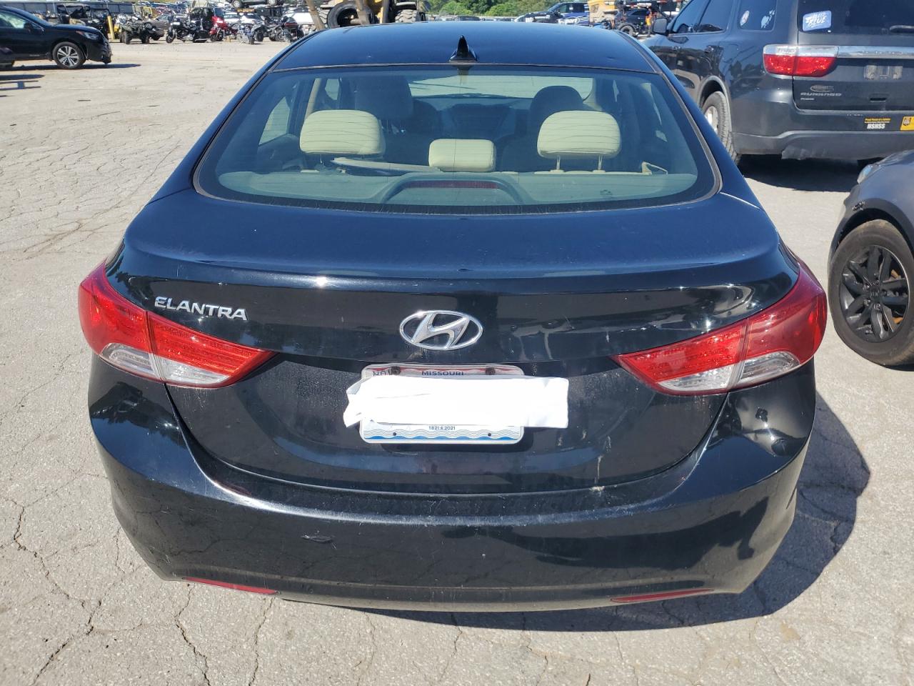 2013 Hyundai Elantra Gls VIN: 5NPDH4AE1DH222969 Lot: 61111844