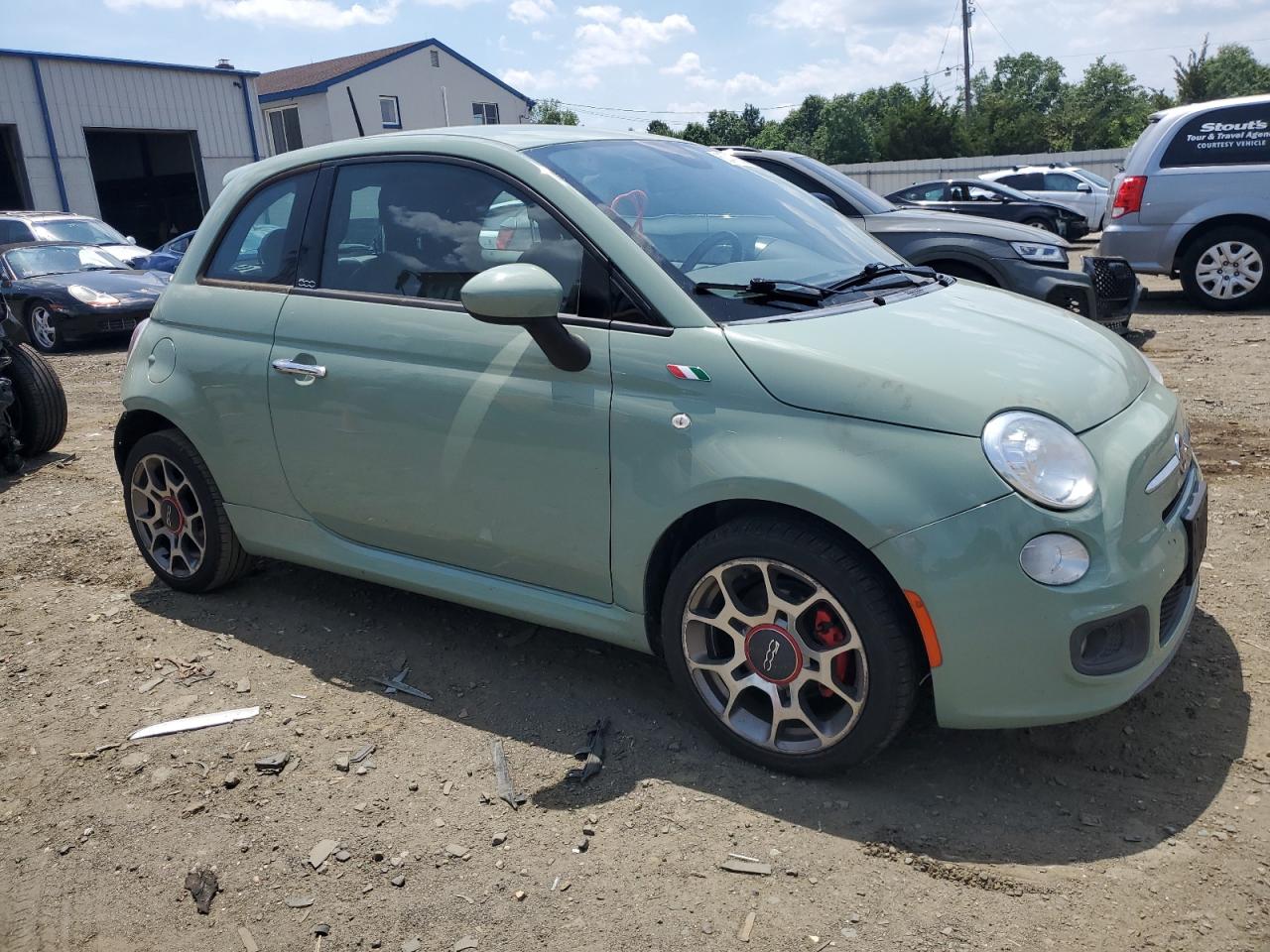 2013 Fiat 500 Sport VIN: 3C3CFFBR3DT754159 Lot: 60476534