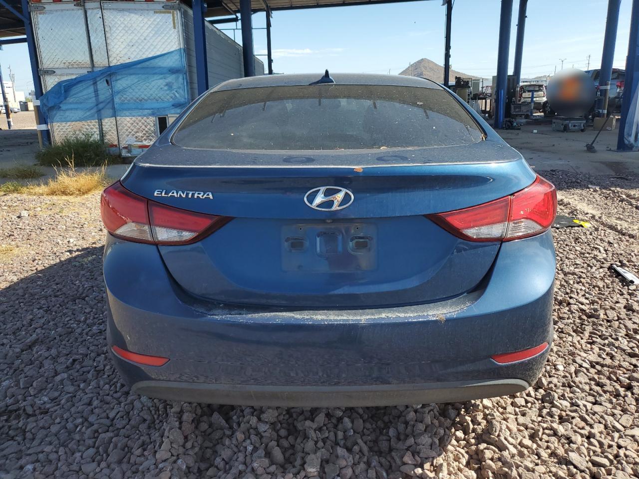 2016 Hyundai Elantra Se VIN: KMHDH4AE4GU569539 Lot: 61099224