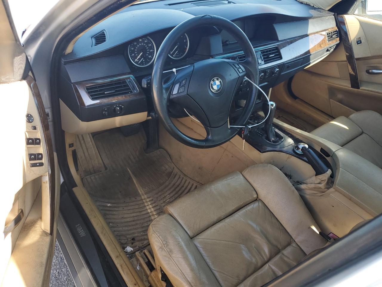 2006 BMW 525 I VIN: WBANE53566CK82645 Lot: 58550894