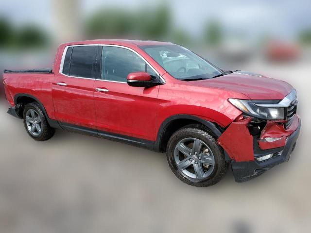  HONDA RIDGELINE 2022 Красный