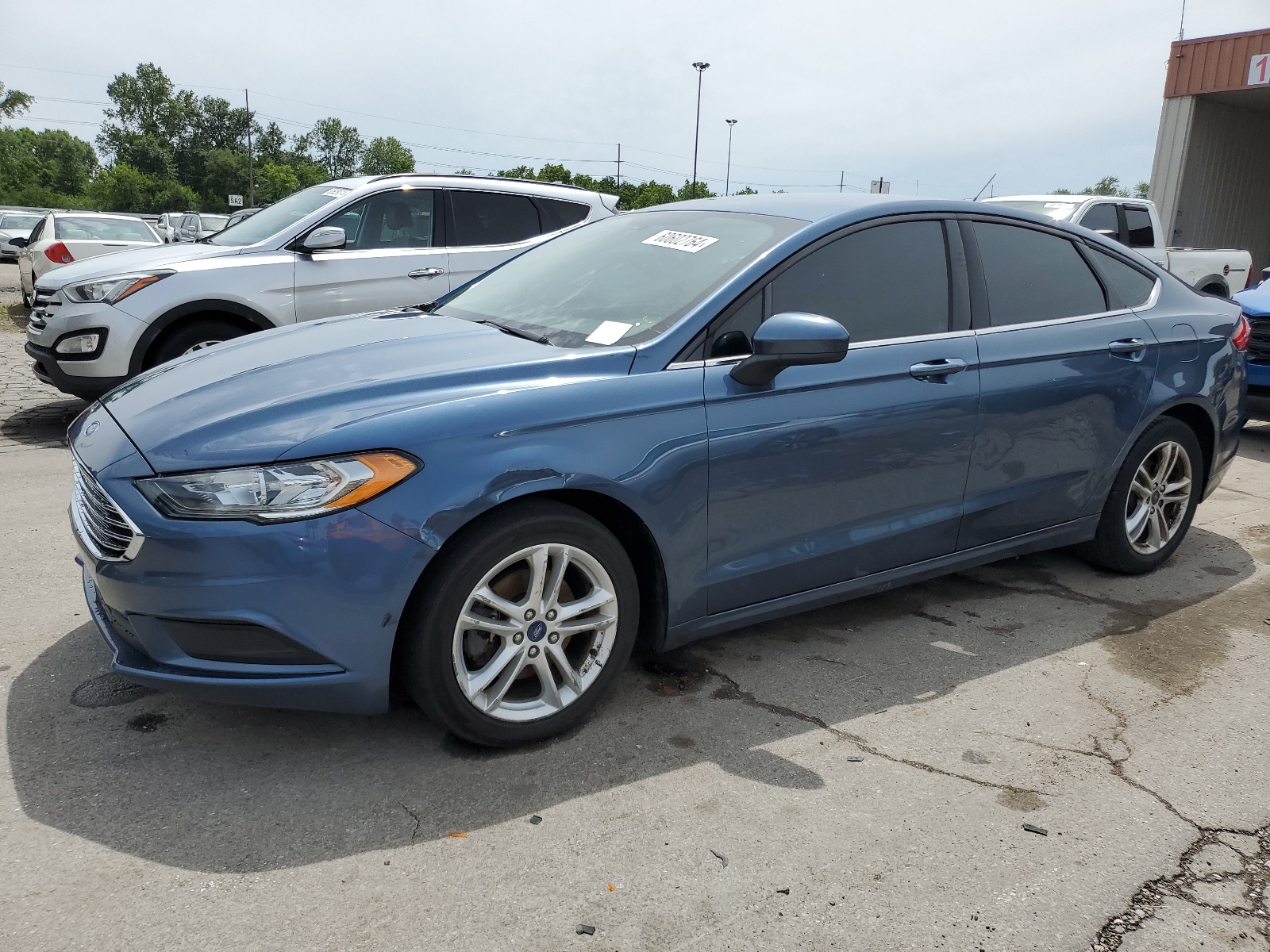 2018 Ford Fusion Se vin: 3FA6P0HD2JR202696