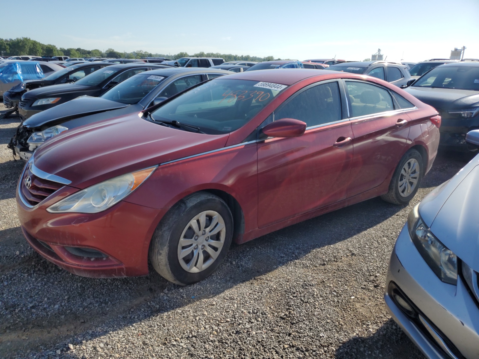 5NPEB4AC8CH483390 2012 Hyundai Sonata Gls