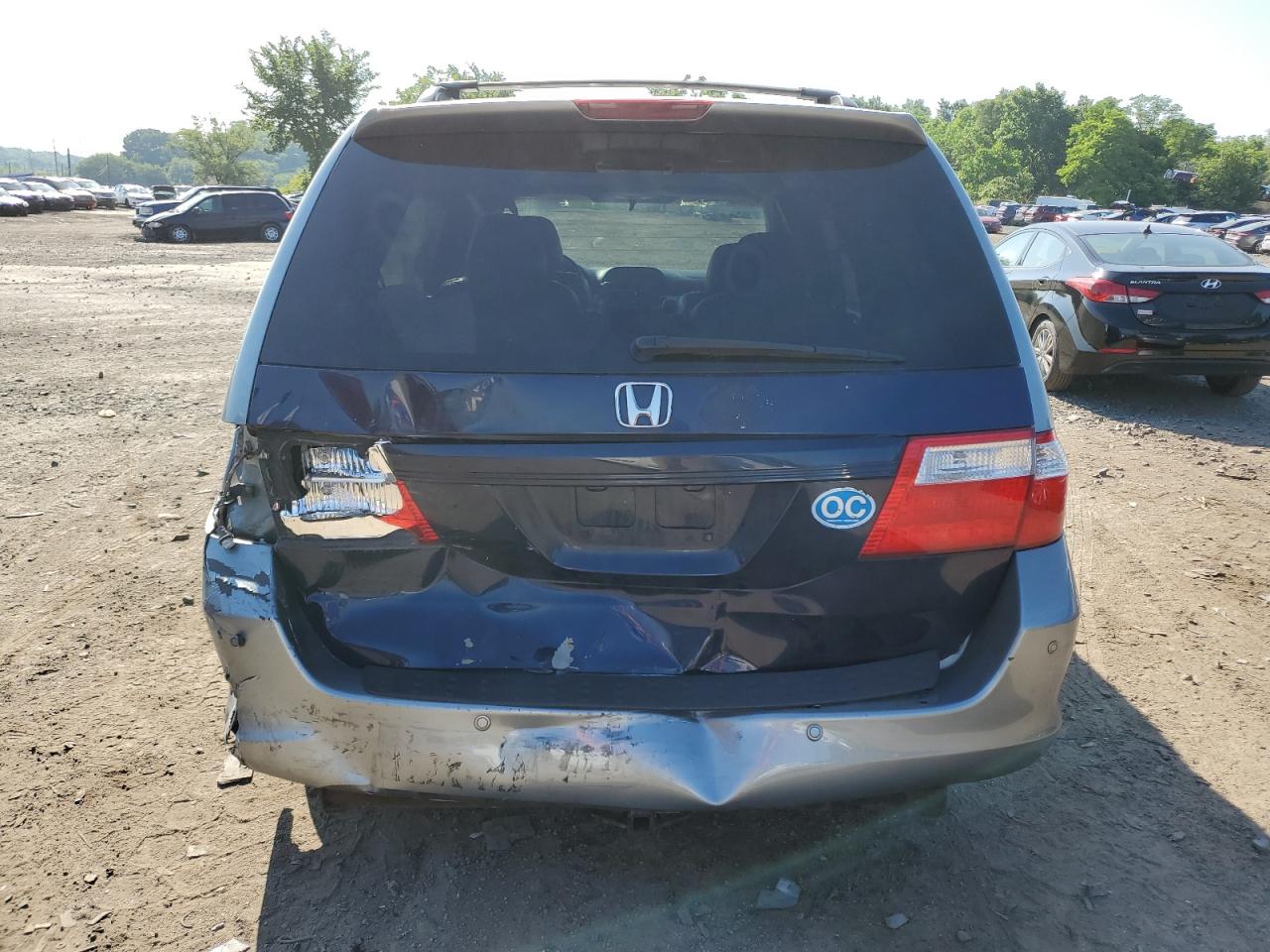 2007 Honda Odyssey Exl VIN: 5FNRL38767B012537 Lot: 57199244